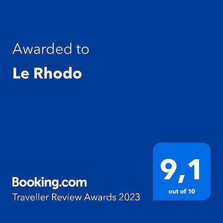 Le Rhodo Thollon-les-Memises Exterior foto